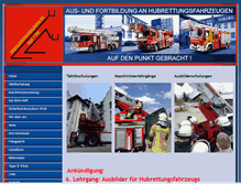 Tablet Screenshot of drehleiterausbildung.de